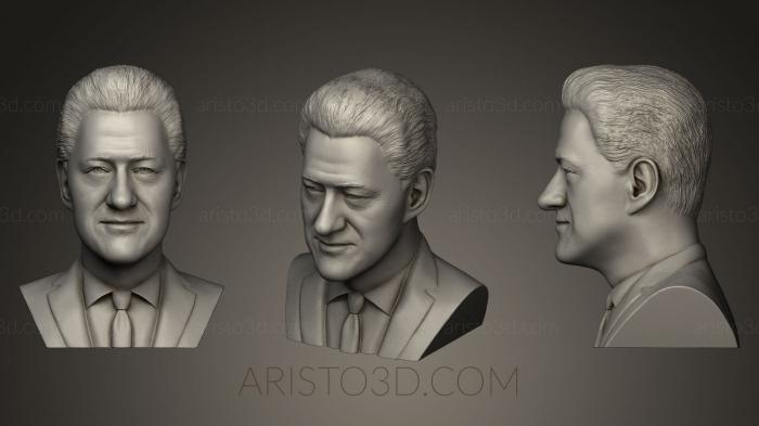 Busts and bas-reliefs of famous people (BUSTC_0061) 3D model for CNC machine